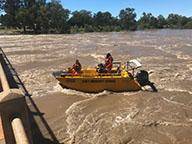 SES Training on river