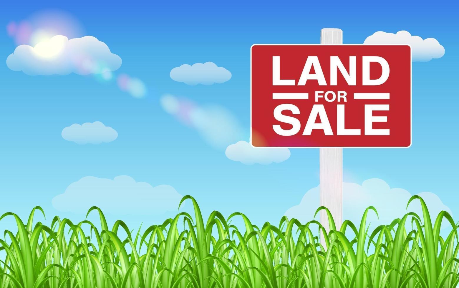 Land for Sale Sign